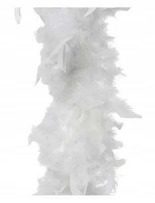 Immagine prodotto di Ghirlanda albero di Natale boa sciarpa bianco Natale 150 cm