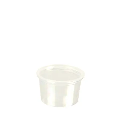 Obrázek produktu pro Papstar Portionsbecher PP rund 30 ml Ø 4,6 cm 2,8 cm transparent 50 Stück