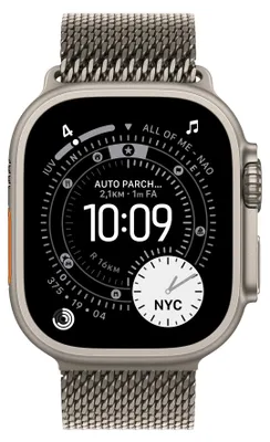 Zdjęcie produktu dla Apple Watch Ultra 3 , OLED, Ekran dotykowy, 64 GB, Wi-Fi, GPS, 61,6 g
