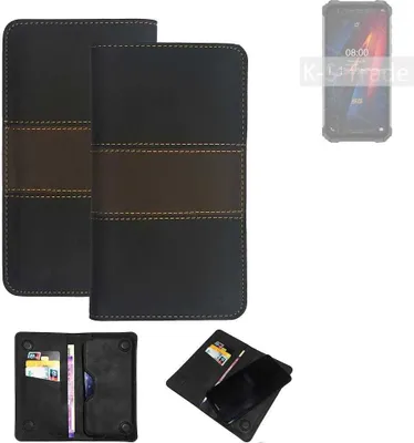Produktbild von K-S-Trade Hülle Handyhülle kompatibel mit Ulefone Armor 8 5G Schutzhülle Walletcase Bookstyle Tasche Schutz Case Handytasche Wallet Cover
