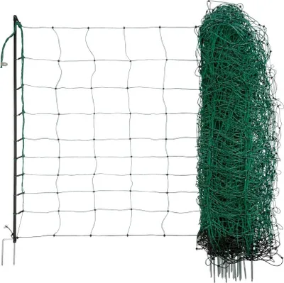 Produktbild von Kerbl AKO OviNet Schafnetz Länge 50 m, Höhe 90 cm, inkl. 15 Pfähle Doppelspitze