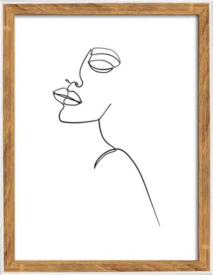 Produktbild von Holzrahmen Walther Silhouette 15 x 20 cm natur