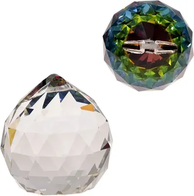 Immagine prodotto di Palla di cristalli arcobaleno multicolore di qualità AAA -- 5 cm