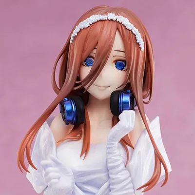 Imagen del producto de The Quintessential Quintuplets - Figura Miku Nakano Wedding Dress Ver. (Amakuni)