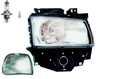 Produktbild von Scheinwerfer passend für VW Transporter T4 01/96-04/2003 RE Leuchtmittel Blinker 7D1941010E 7D1941010H 701941010K 701941018B 7D0953042F Johns