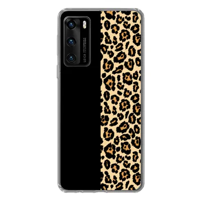 Produktbild von MuchoWow® Handyhülle Schutzhülle Hülle für Huawei P40 Panther Druck - Design - Tiere Silikon Softcase Handy Hülle - Handytasche