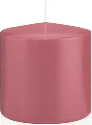 Produktbild von Stumpenkerzen in RAL-Qualität Erdbeerrosa Ø 98 x 100 mm, 6 Stück