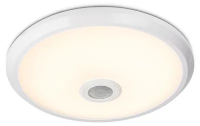 Produktbild von hoftronic LED Deckenleuchte 12W 1000lm 3000K Weiß IP20 rund Sensor