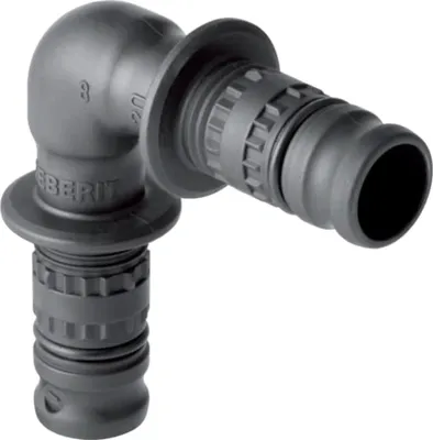 Produktbild von Geberit GE Mepla Winkel PVDF, 90 Grad, d50mm, 1 Stk.