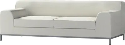 Produktbild von Dekoria Bezug für Kramfors 3-Sitzer Sofa, mittelgrau, Sofahusse, Kramfors 3-Sitzer
