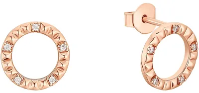 Produktbild von S.Oliver Silber Ohrstecker Zirkonia rosé 2034267