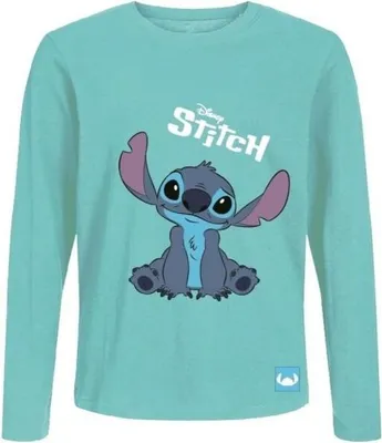 Produktbild von Lilo & Stitch Langarmshirt für Mädchen – Perfektes Shirt für jeden Tag 8 Jahre türkis