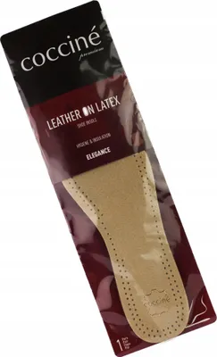 Imagen del producto de Plantillas de cuero, talla 36, color beige, marca COCC