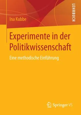 Produktbild von Experimente in der Politikwissenschaft