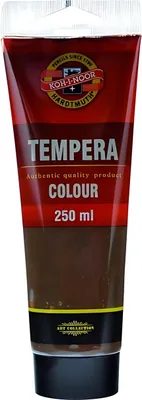Produktbild von Temperafarbe 250 ml / Tube - Burnt Umber - 1670