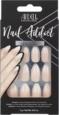 Obrázek produktu pro Ardell Nail Addict Premium, Nehty, Nahá, Jednobarevný, 24 kusů, 1 kusů