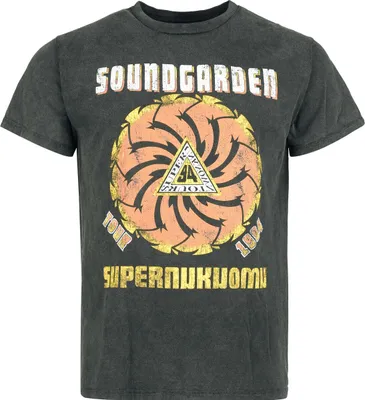 Produktbild von Soundgarden T-Shirt Herren '94 Tour schwarz Band-Merch, Bands 100% Baumwolle L