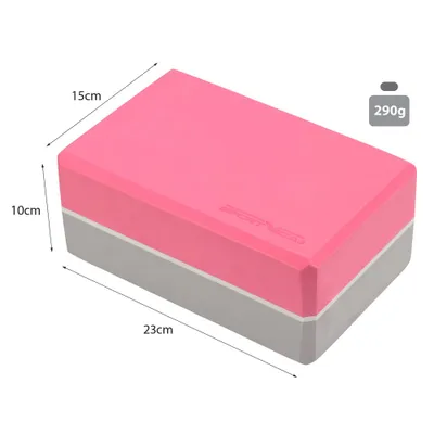 Obrázek produktu pro Dvoubarevný blok na jógu SVX, růžová