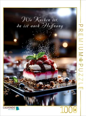 Produktbild von CALVENDO Puzzle Süße Kuchenverführung | 1000 Teile Lege-Größe 64x48cm Foto-Puzzle für glückliche Stunden