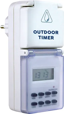 Produktbild von as-Schwabe Wochen-Zeitschaltuhr digital Timer Steckdose Wochenprogramm IP44