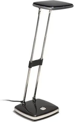 Produktbild von LED Schreibtischleuchte schwarz / Höhenverstellbar / Kopf schwenkbar