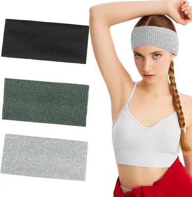 Image de Bande élastique pour femmes - Bande élastique large pour le sport - Largeur : 9 cm
