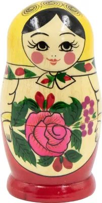 Produktbild von Semenovskaya Rossijanotschka Matrjoschka Matröschka Matroschka Babuschka 11cm Höhe - 5 Holz-Puppen - klassisch Матрёшка