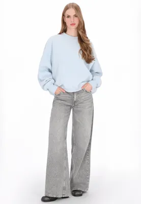 Image de Pull à capuche pour femmes SAPORTA - bleu clair, taille XS