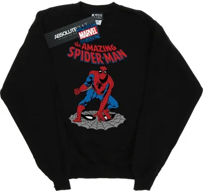 Produktbild von Marvel - "The Amazing Spider-Man" Sweatshirt für Herren BI40975 (5XL) (Schwarz)