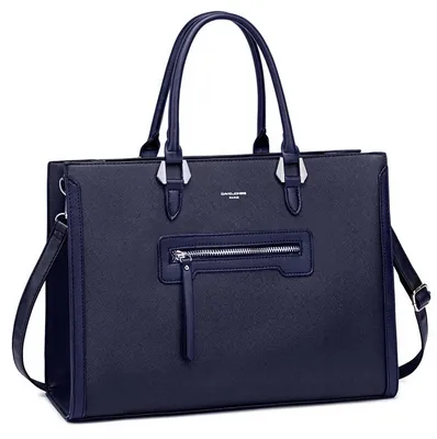 Produktbild von David Jones - Damen Business Handtasche - Große Henkeltasche Kunstleder - Arbeit B