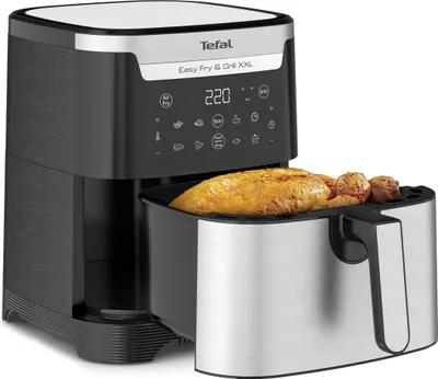 Produktbild von Tefal Airfryer EY801D Easy Fry & Grill XXL (EY801D15)