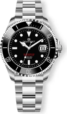 Produktbild von Gigandet Automatikuhr Edelstahl Saphirglas Sea Ground 300 Ceramic Date - G300-013M-C