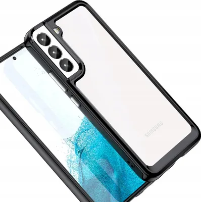Image de Outer Space Case Étui pour Samsung Galaxy S23+ avec cadre flexible Noir