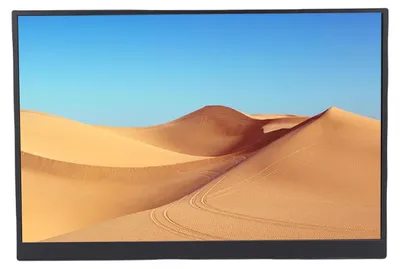 Obrázok produktu pre 16-palcový prenosný počítačový monitor s obnovovacou frekvenciou 60 Hz, rozlíšením 4K, rozhraním USB-C a HD, 2 reproduktormi – obrazovka pre PC, telefón a počítač