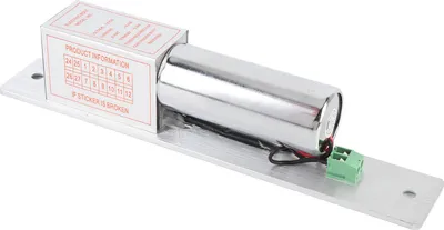 Image de 12 V Goutte électrique Serrure à pêne aluminium acier inoxydable Boulon d'induction magnétique à auto-verrouillage pour systèmes de contrôle d'accès T��r