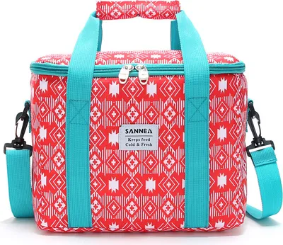 Image de Sac à déjeuner pique-nique, capacité 10 l, rouge