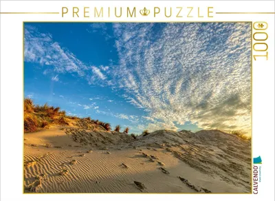 Produktbild von CALVENDO Puzzle Nordseehimmel in Bewegung | 1000 Teile Lege-Größe 64x48cm Foto-Puzzle für glückliche Stunden