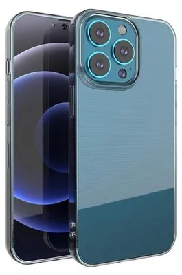 Immagine prodotto di Custodia in silicone per iPhone 13 Pro - Trasparente