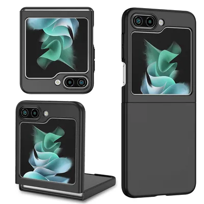 Obrázek produktu pro Pouzdro pro Samsung Galaxy Z Flip 5, tenké tvrdý PC odolné proti poškrábání pouzdro černé