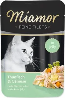 Obrázok produktu pre Miamor 74077, Dospelý, Tuniak, Zelenina, 100 g