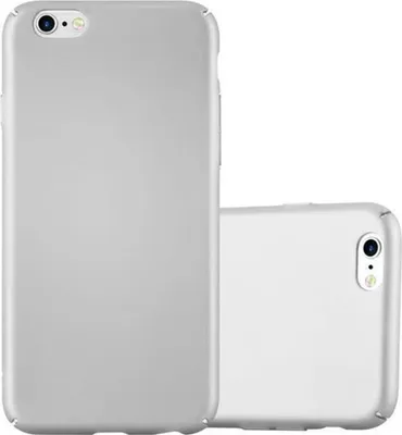 Produktbild von Cadorabo Hülle für Apple iPhone 6 PLUS / 6S PLUS Schutzhülle in Silber Hard Case Handy Hülle Etui