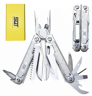 20-in-1 Multifunktionstange aus Edelstahl, Taschenwerkzeug