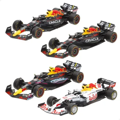 Obrázok produktu pre Sada modelov F1 Red Bull, zahŕňajúca 4 autá