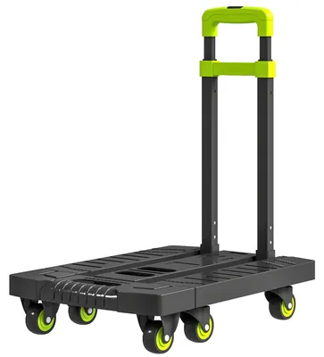 Produktbild von HOMCOM Sackkarre klappbar Metall Transportkarre mit Räder verstellbarem Griff