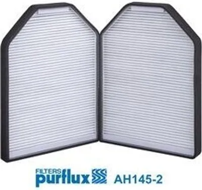 Produktbild von PURFLUX AH145-2 Innenraumfilter Pollenfilter für AUDI A8 (4E2, 4E8) A8 (4D2, 4D8)