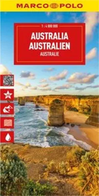 Produktbild von MARCO POLO Reisekarte Australien 1:4 Mio.