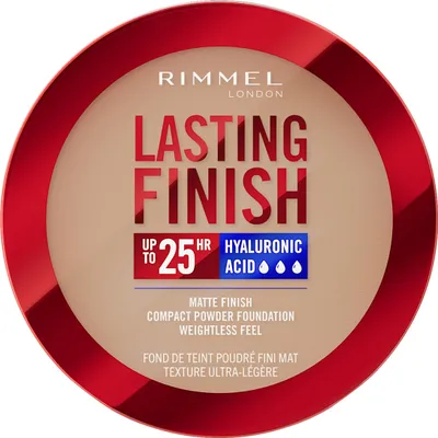 Obrázek produktu pro Rimmel London Lasting Finish 25h Powder Foundation SPF 20 (007 Golden Beige) 7g