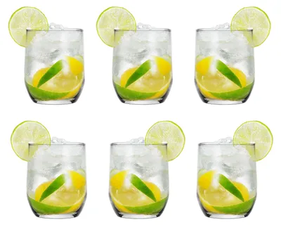 Produktbild von Glasmark Trinkglaser - 6x - Glas - 300 ml - Trinkbecher - transparent
