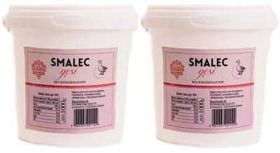 Image de 2 x saindoux d'oie de 1 kg - Schronisko Bukowina