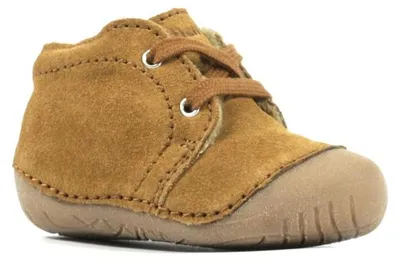 Obrázok produktu pre Detské topánky Richter, unisex model Richie, obuv na učenie chôdze, farba: cognac, veľkosť: 21 EU